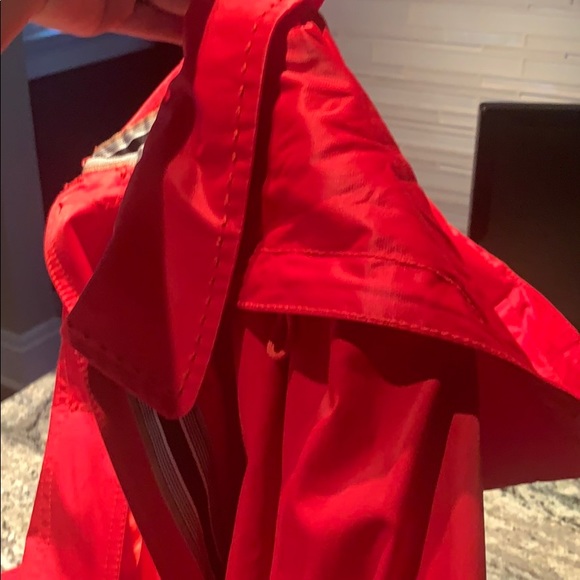 Jones New York (M) Red Trench - Picture 3 of 3